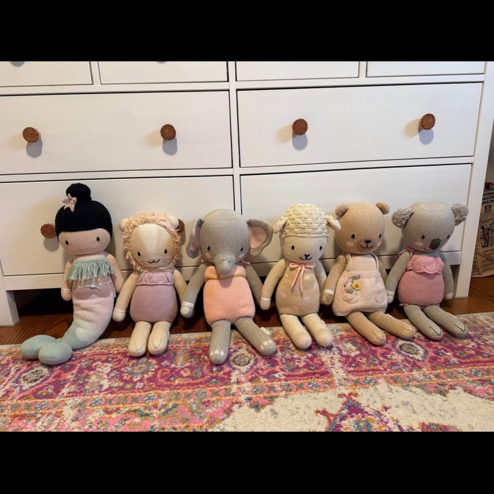 Adorable Plush Toy Set